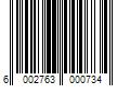 Barcode Image for UPC code 6002763000734