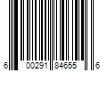 Barcode Image for UPC code 600291846556