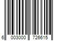 Barcode Image for UPC code 6003000726615