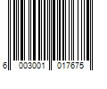 Barcode Image for UPC code 6003001017675