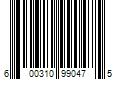 Barcode Image for UPC code 600310990475