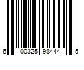 Barcode Image for UPC code 600325984445