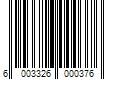 Barcode Image for UPC code 6003326000376