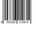 Barcode Image for UPC code 6003326012614