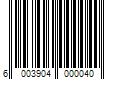 Barcode Image for UPC code 6003904000040