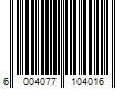 Barcode Image for UPC code 6004077104016