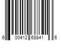 Barcode Image for UPC code 600412688416