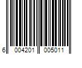 Barcode Image for UPC code 6004201005011