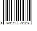 Barcode Image for UPC code 6004444004840