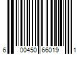 Barcode Image for UPC code 600450660191