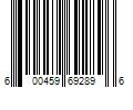 Barcode Image for UPC code 600459692896