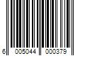 Barcode Image for UPC code 6005044000379