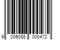 Barcode Image for UPC code 6005088000472