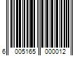 Barcode Image for UPC code 6005165000012