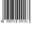 Barcode Image for UPC code 6005274000163