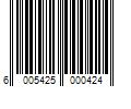 Barcode Image for UPC code 6005425000424