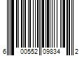 Barcode Image for UPC code 600552098342