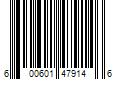 Barcode Image for UPC code 600601479146