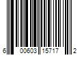 Barcode Image for UPC code 600603157172