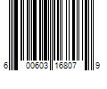 Barcode Image for UPC code 600603168079