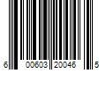 Barcode Image for UPC code 600603200465