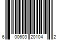 Barcode Image for UPC code 600603201042