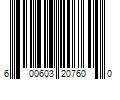 Barcode Image for UPC code 600603207600