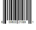 Barcode Image for UPC code 600603210891