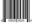 Barcode Image for UPC code 600603253249