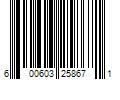 Barcode Image for UPC code 600603258671