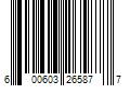 Barcode Image for UPC code 600603265877