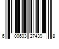 Barcode Image for UPC code 600603274398