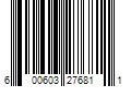 Barcode Image for UPC code 600603276811