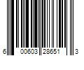 Barcode Image for UPC code 600603286513