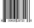 Barcode Image for UPC code 600603287206