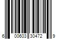 Barcode Image for UPC code 600603304729