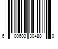 Barcode Image for UPC code 600603304880