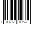 Barcode Image for UPC code 6006056002740