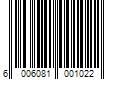 Barcode Image for UPC code 6006081001022