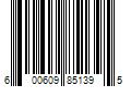 Barcode Image for UPC code 600609851395