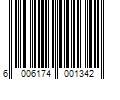 Barcode Image for UPC code 6006174001342