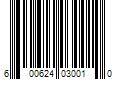 Barcode Image for UPC code 600624030010