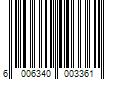 Barcode Image for UPC code 6006340003361