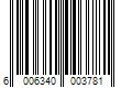 Barcode Image for UPC code 6006340003781