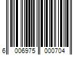 Barcode Image for UPC code 6006975000704