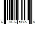 Barcode Image for UPC code 600704103658