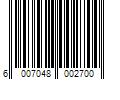 Barcode Image for UPC code 6007048002700