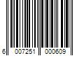 Barcode Image for UPC code 6007251000609