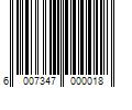 Barcode Image for UPC code 6007347000018