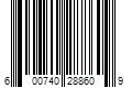 Barcode Image for UPC code 600740288609